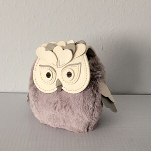 Kate Spade 3D Owl Coin Purse Key Fod Charm